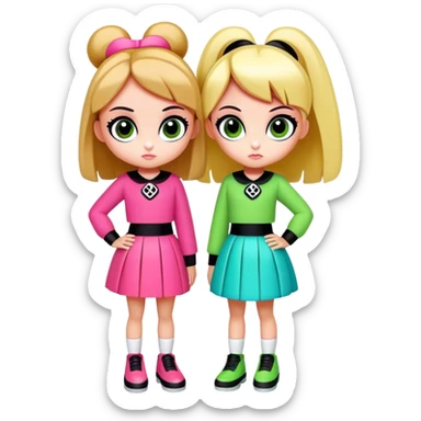 Power puff girls sticker