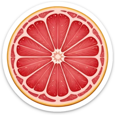 Grapefruit  sticker