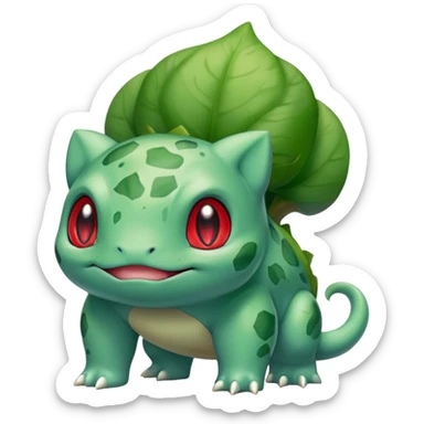 Bulbasaur (full body) sticker
