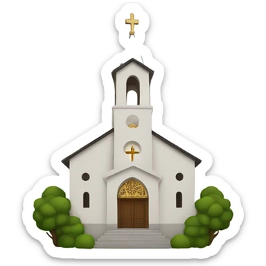 Fatima church  sticker
