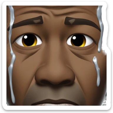 Crying Michael Jordan: Iconic-style Candid Likeness Meme

Michael Jordan’s tear-streaked face, close-up, conveying sadness and emotion in a stark, raw image. sticker
