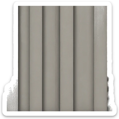 Poured concrete wall form sticker