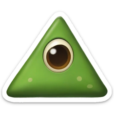 DINOSURIO TRIANGULAR sticker