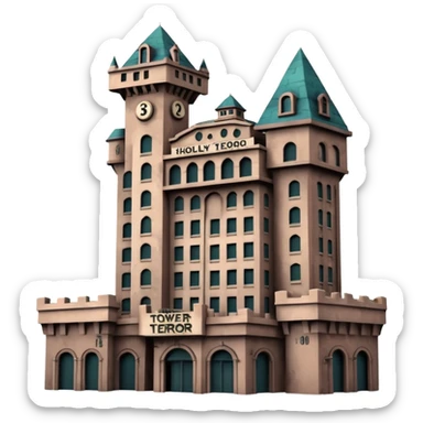 Tower of terror Hollywood Studios  sticker