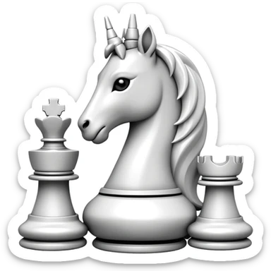 G.O.A.T sigma +1000 aura chess sticker