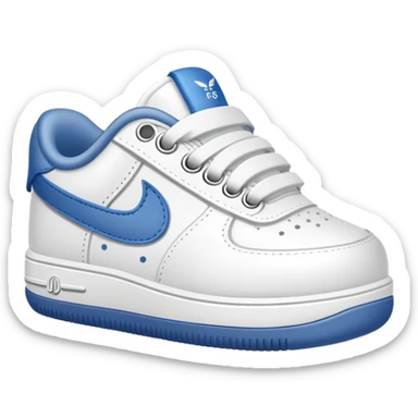 Baby low air force shoe sticker