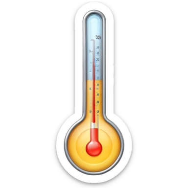 thermometer sticker