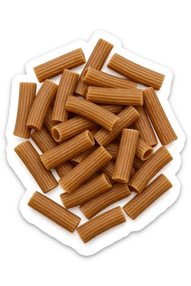 pasta integrale vista dall'alto, iperrealistiche 4k sticker