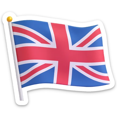British flag sticker