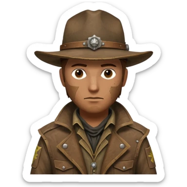 ncr ranger from fallout new vegas sticker