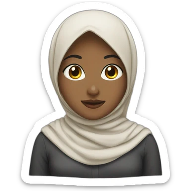 hijab  sticker