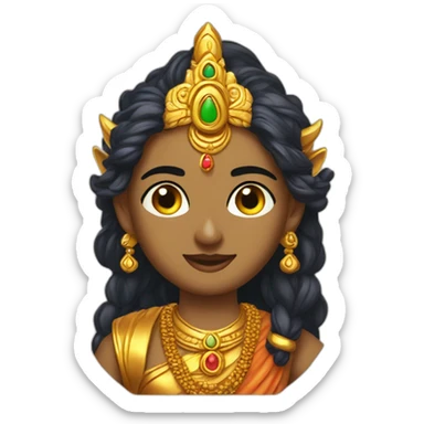 Lord Ram and Sita sticker