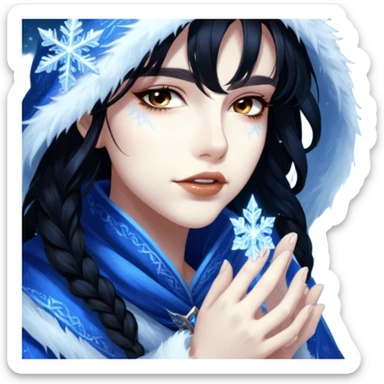 Frost Wizard sticker
