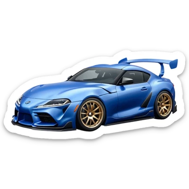 Süper modifiyeli Supra sticker