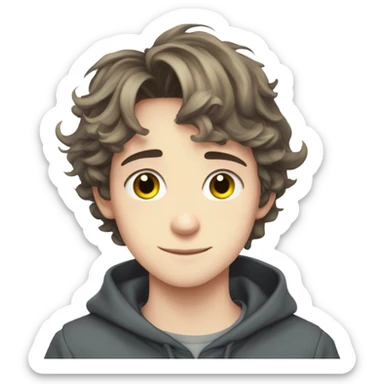 Charlie spring from heartstopper dark hair Alice oseman wiki young guy heartstopper Charlie   sticker