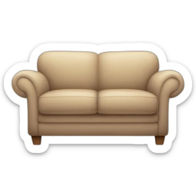 Comfy couch sticker