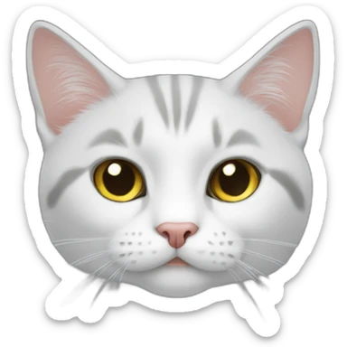 Gato ruso plomo sticker