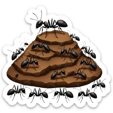 Ant Colony sticker