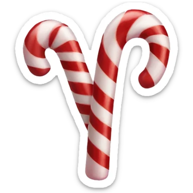 candy cane sticker