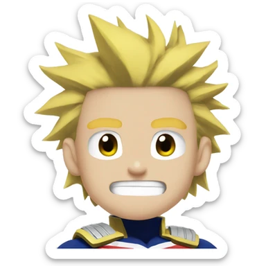 All Might from My Hero Academia sticker