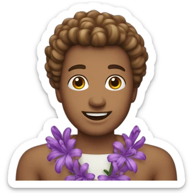 hyacinth sticker