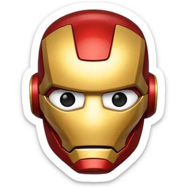 Ironman emoji sticker