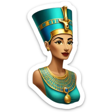 Nefertiti sticker