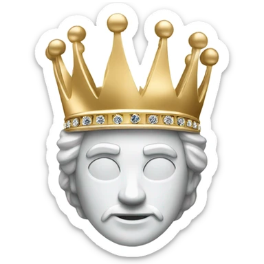 white gold rolex with a king crown sticker