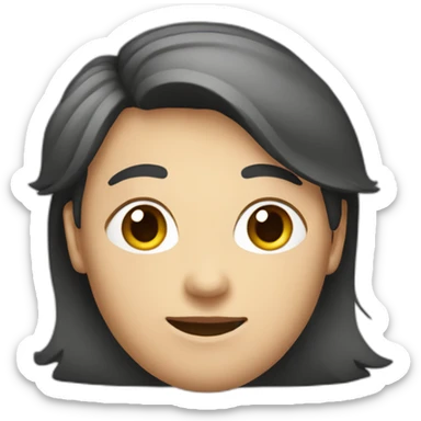 cis gender withe male sticker