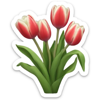tulips sticker