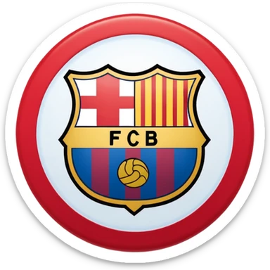 FC Barcelona emoji sticker