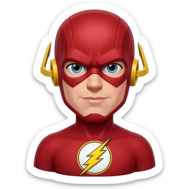 Flash DC comics le super-héros sticker