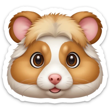 Half hamster and half dog 🐶🐹 sticker