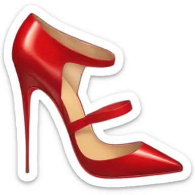 Louboutin heels sticker