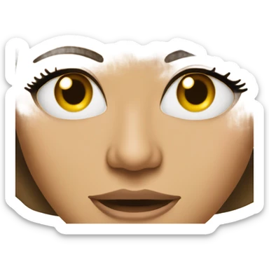 Melania trump face sticker