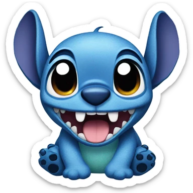 Stitch sticker