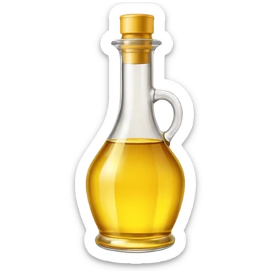 cooking oil sticker