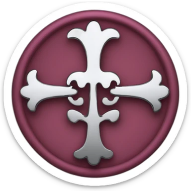 Chrome hearts logo sticker