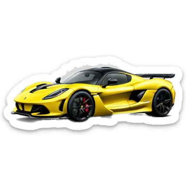 Hennessey Performance Venom F5 sticker