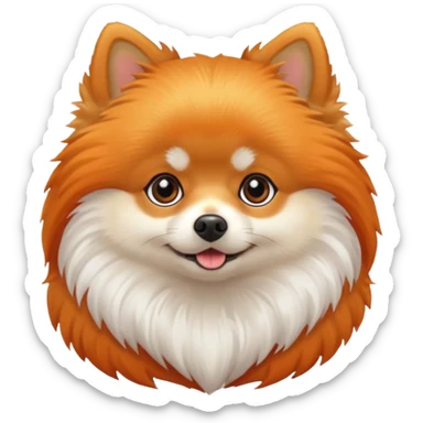 Pomeranian sticker