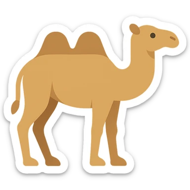 Camel sticker