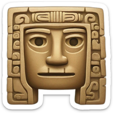 mayan hieroglyph sticker