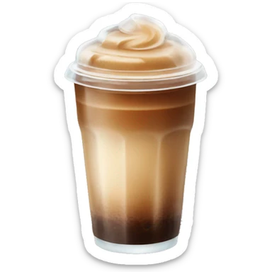 Iced coffe sticker