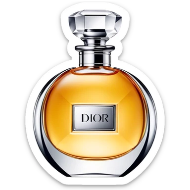 Dior parfum sticker