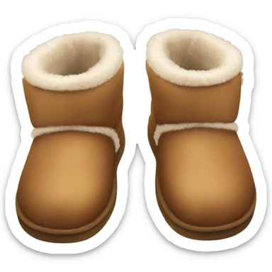 Ugg slippers sticker