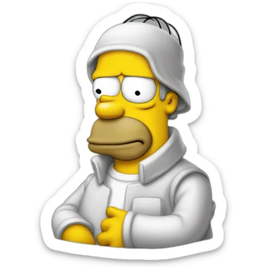 homer-simpson-doh sticker