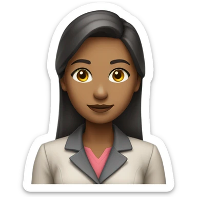 marketing girl morena  sticker