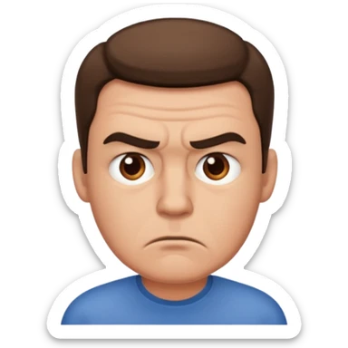 انشاء ايموجي متل وجهي وجعله يبدو واقفا كتل هذا 🙍‍♂️ sticker