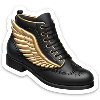 wing shoes sticker