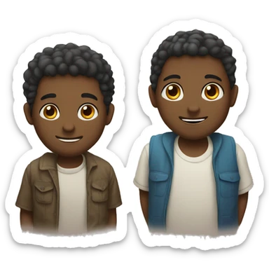 Bubu and Dudu  sticker